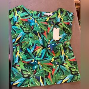 Emily and Fin Rainforest Edna jungle top Xsmall NEW beach vacation